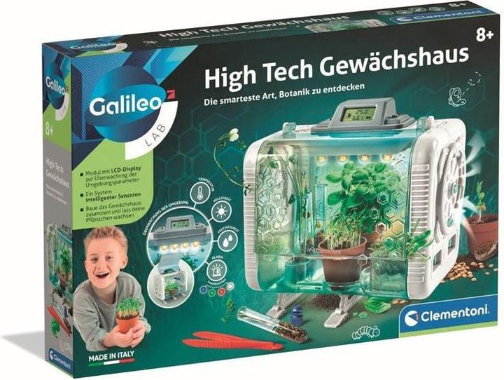 Actual product image Clementoni Hith Tech Greenhouse