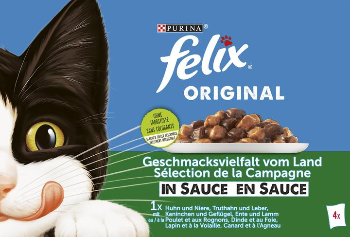 Actual product image Felix Original Countryside Selection (Adult, 4 pcs., 340 g)