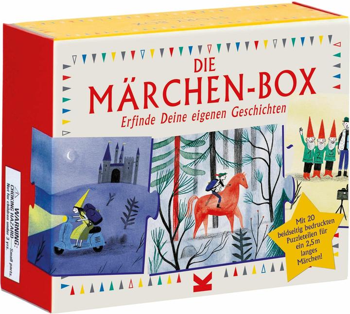 Produktbild 440060 - Die Märchen-Box - Puzzlespiel, für 1+ Spieler, ab 4 Jahren (20 Teile)