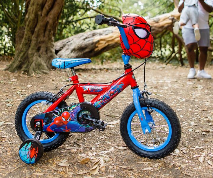 Productafbeelding ‎Huffy Huffy Spider-Man 12 Inch Fiets, Rood (12")