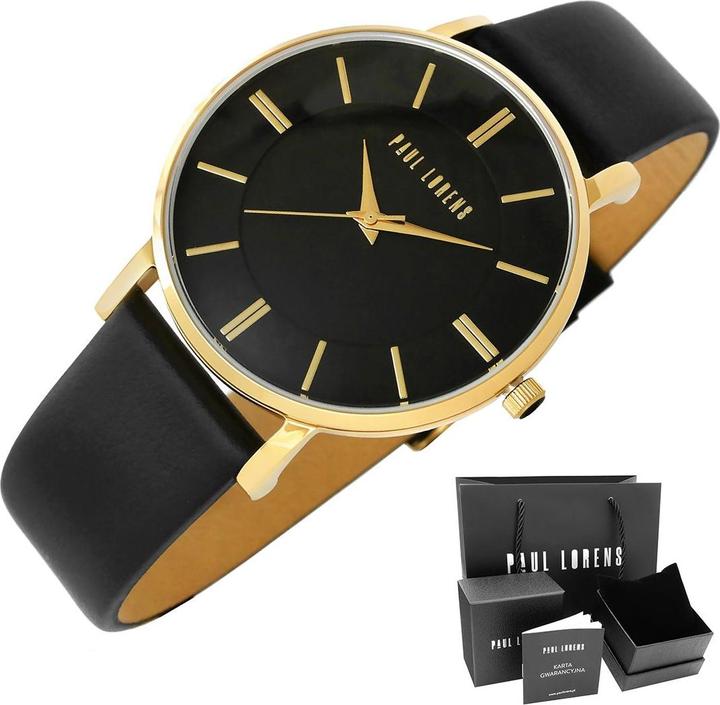 Produktbild Paul Lorens HERRENUHR – PL10401A-1A2 (zg353b) + BOX (200 mm)