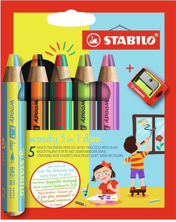 Image du produit STABILO Woody (Trié, 5 x)