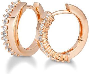 Image du produit Breuning BIJOUX DE L'OREILLE - BRILLE. 0,48 Ct. H/si (Or 750/18 K)