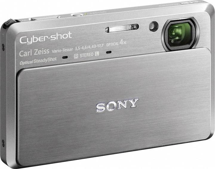 Sony DSC-TX7, 10 MPixel, zoom 4x WW, filmati FullHD, argento
