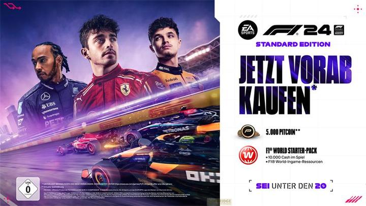 Image du produit EA Games F1 24 (PS4, DE, EN, FR)