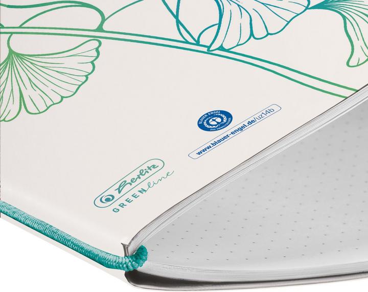 Actual product image Herlitz my.book flex notebook A5 40 sheets white (A5, Dotted, Soft cover)