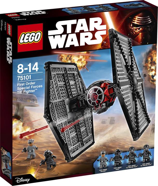 Actual product image LEGO First Order Special Forces TIE Fighter (75101, LEGO Star Wars)