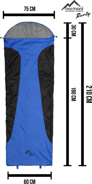 Actual product image Normani Ultralight Sleeping Bag Touring Summer Sleeping Bag - 8474 (210 cm)
