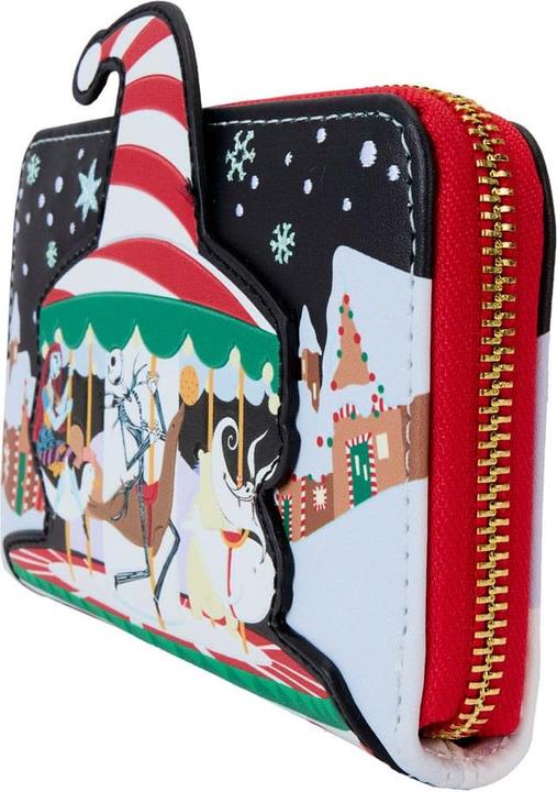 Actual product image Loungefly Nightmare Before Christmas by wallet Journey to Christmas Town