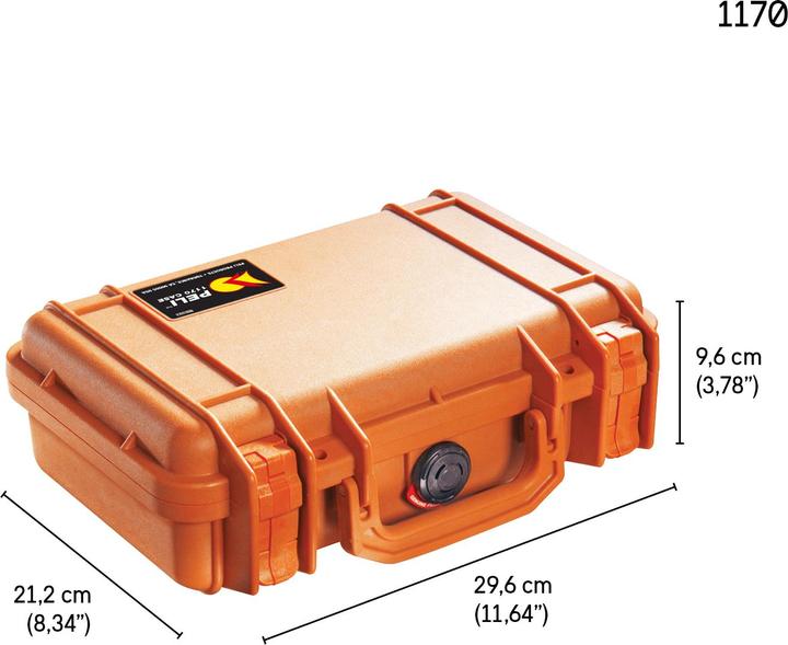 Image du produit Peli Case 1170, orange WF