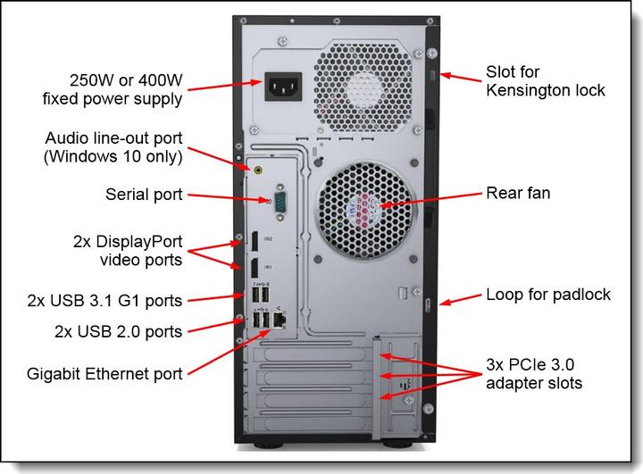 Produktbild Lenovo ThinkSystem ST50 7Y49 (Intel Xeon E-2224G, 8 GB, Tower Server)