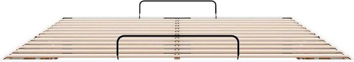 Actual product image VidaXL Ottoman bed without mattress white 140x200 cm faux leather (140 x 200)