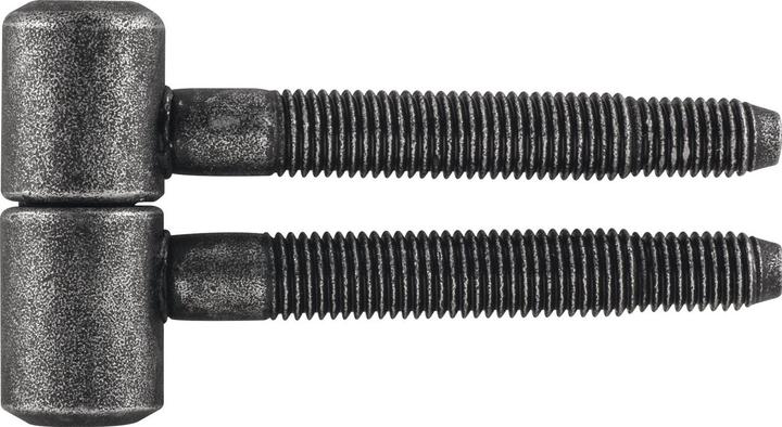 Halcö Einbohrband für Futtertüren, 16 mm, Stahl schwarz