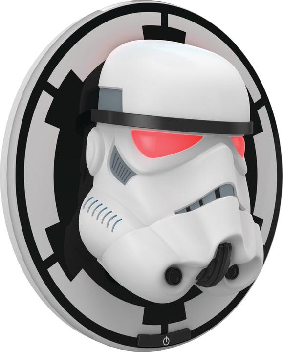 Immagine prodotto Philips Lampada da parete a LED bianca Stormtrooper, LED, da parete, ragazzo, batteria