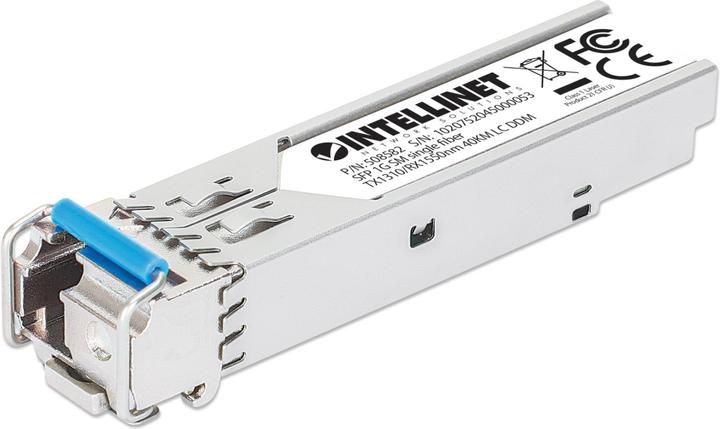 Image du produit Intellinet Émetteur-récepteur Gigabit SFP Mini-GBIC WDM bidirectionnel pour câble à fibre optique