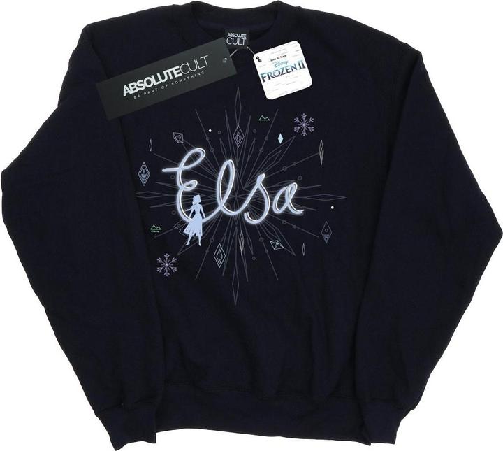 Disney Frozen 2 Elsa Snowflake Sweatshirt Mädchen