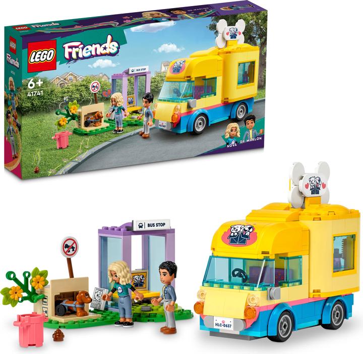Produktbild LEGO Hunderettungswagen (41741, LEGO Friends)