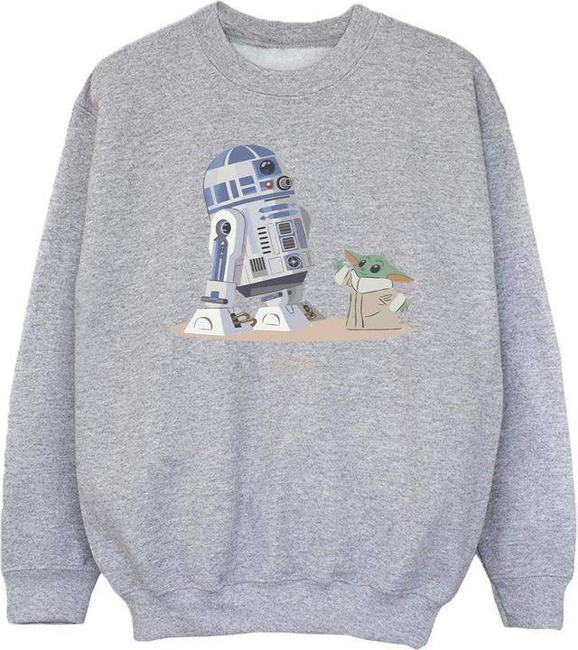 Star Wars The Mandalorian R2D2 And Grogu Sweatshirt Mädchen