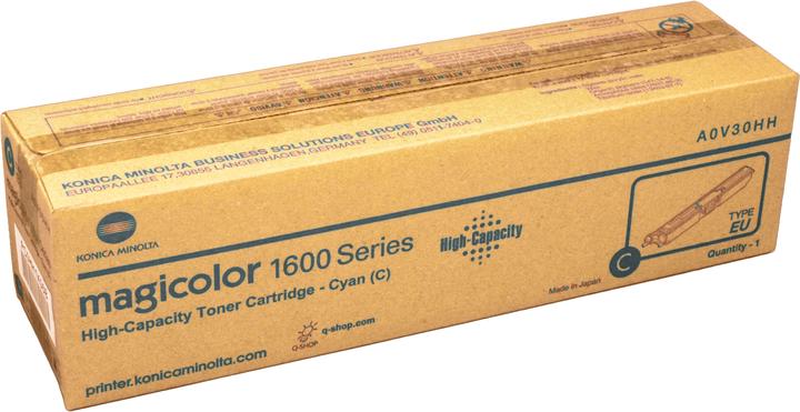 Produktbild Konica Minolta A0V30HH Toner cyan 2.500 Seiten Cyan Magicolor 1600 W 1650 EN EN D DT 1680 mf 1690 mf (C)