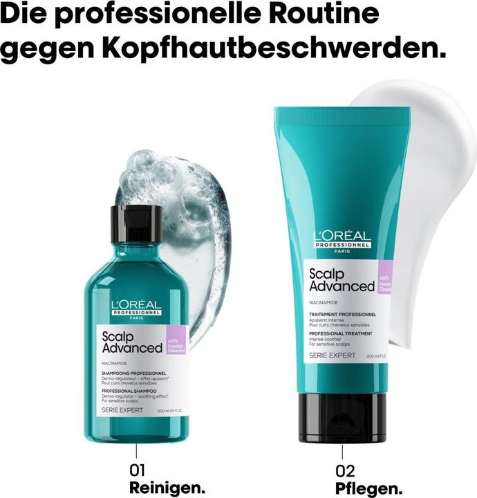 Actual product image L'Oréal Professionnel Série Expert Scalp Advanced - Anti-Discomfort Dermo-Regulator (300 ml, Liquid shampoo)