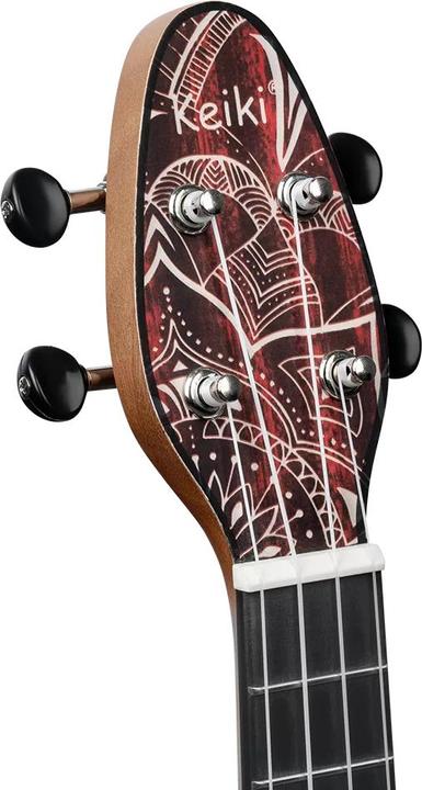 Image du produit Keiki Ukulele Package - Soprano - Red Kaleidoscop (Soprano, Soprano)