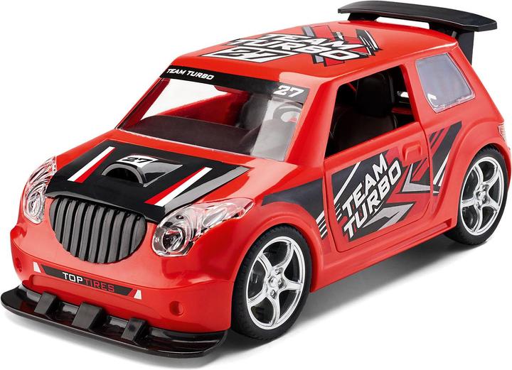 Revell Rally Car with pullback motor, red