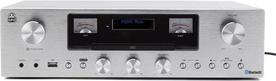 Produktbild GPO PR200 - Premium Line HiFi systeem, DAB+ radio, CD, USB, bluetooth (Bluetooth, 1x 12 W)