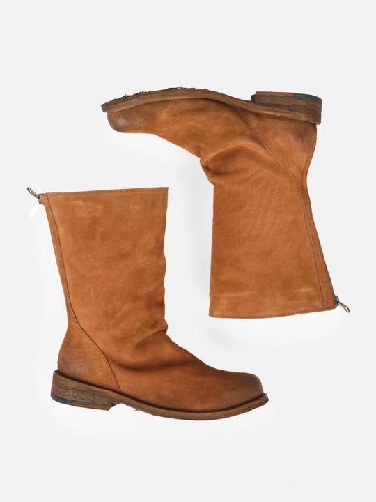 Produktbild Felmini GREDO W107 Wide Fit Stiefel aus Wildleder, mit einem Reissverschluss auf der Rückseite für ei (37)