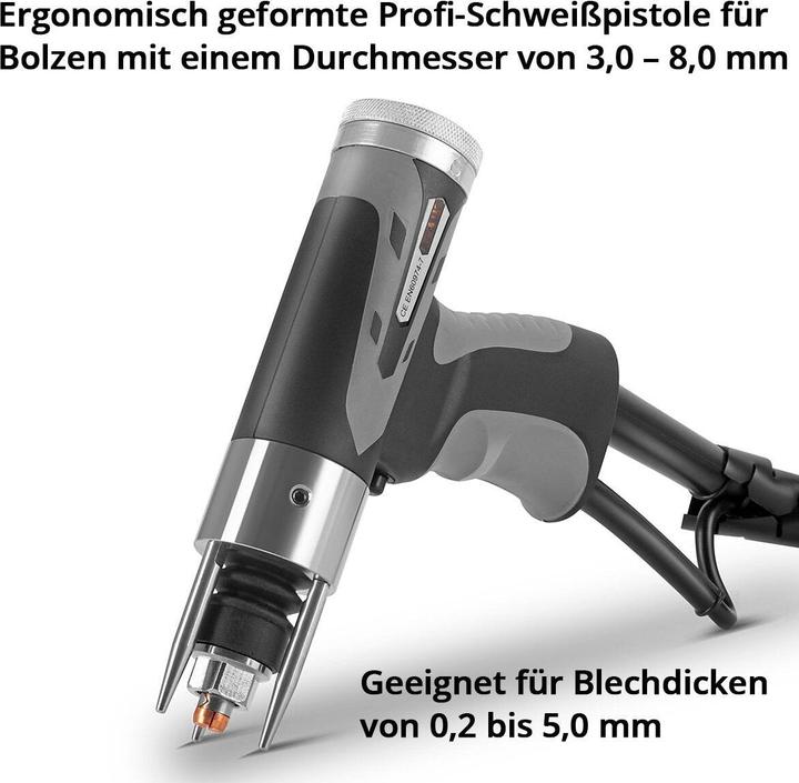 Actual product image Stahlwerk Bulge spotter CBR-2500 Pro fully equipped with 2,500 J and 230 V