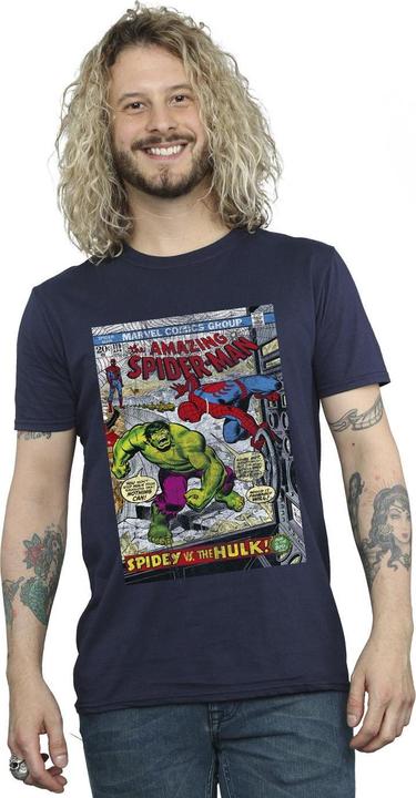 Produktbild SpiderMan VS Hulk Cover TShirt (XXL)