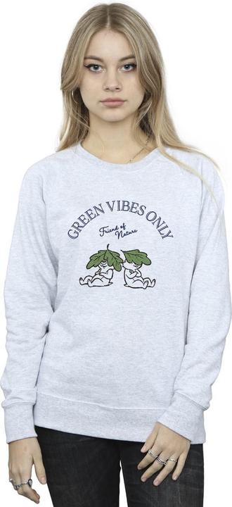 Image du produit Disney - Sweat CHIP 'N DALE GREEN VIBES ONLY - Femme (M)