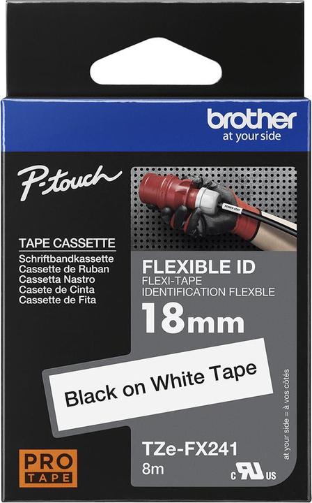 Productafbeelding Brother TZeFX241 (2 cm, Wit)