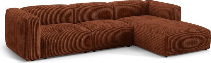Actual product image Micadoni Modular Right Corner Sofa, "Martina", 3 Seats, 332x176x75 Made in Europe (Corner sofa)