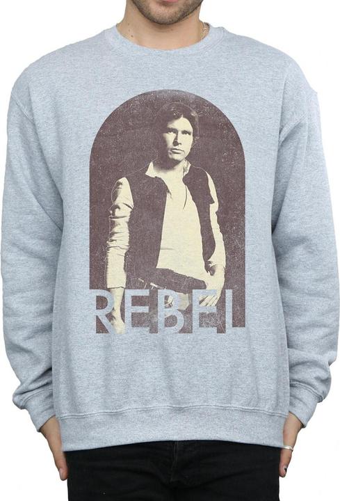 Immagine prodotto Star Wars Han Solo Rebel Felpa Uomo (M)