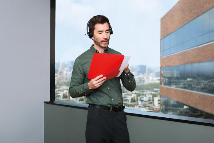 Image du produit Logitech H820e Dual (Sans fil, USB-A)
