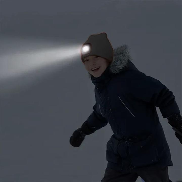 Immagine prodotto Out of the blue Cappello a berretto con luce LED taglia universale grigio