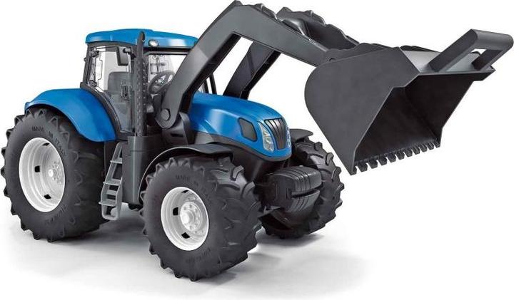 Actual product image Adriatic tpk1 didelis TRACTOR NEW HOLLAND WITH OPENING BUCKET DRNUO 1:16