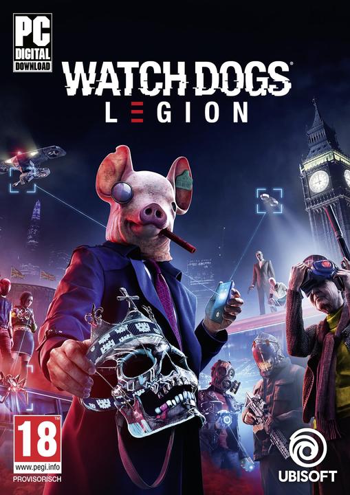 Actual product image Ubisoft Watch Dogs: Legion (PC, DE)