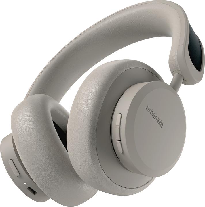 Actual product image Urbanista Los Angeles - Solar Charging Headset - Desert Gray (ANC, 80 h, Wireless)
