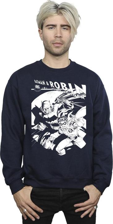 Immagine prodotto Felpa in cotone con Batman e Boy Wonder (S)