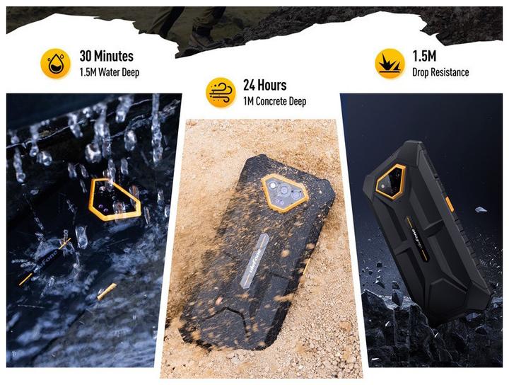 Actual product image Ulefone Armor X13 (64 GB, Black, 6.52", Dual SIM, 50 Mpx, 4G)