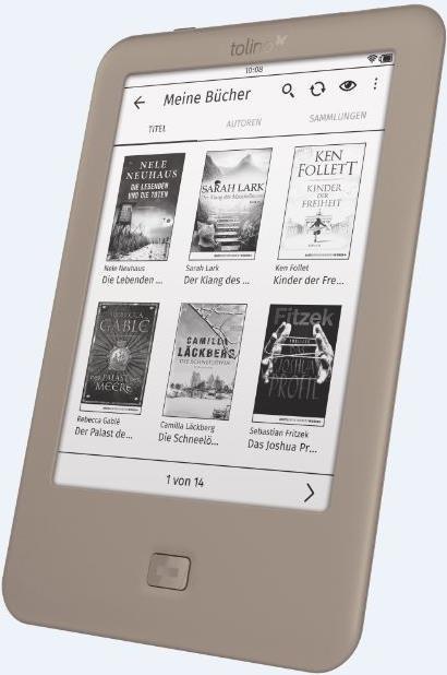 Produktbild tolino page (6", 4 GB, Bronze)