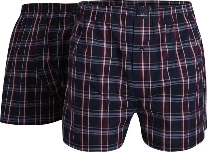 Produktbild Götzburg Web-Boxershorts Casual Locker sitzend (XXL, 2er Pack)