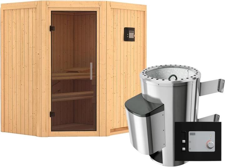 Immagine prodotto Karibu Tonja senza bordo del tetto (Comando esterno Plug & Play da 3,6 KW)