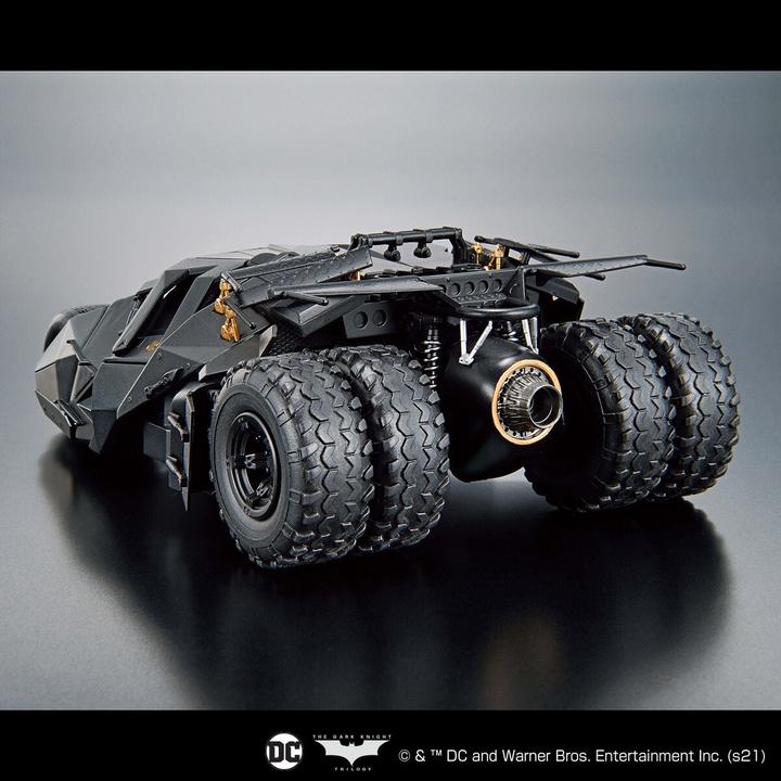 Actual product image Banpresto Model Kit Batman Begins Batmobile 1/35