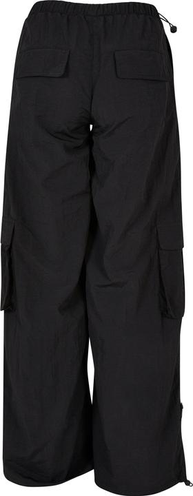 Actual product image Urban Classics Ladies Wide Crinkle Nylon Cargo Pants (4XL)