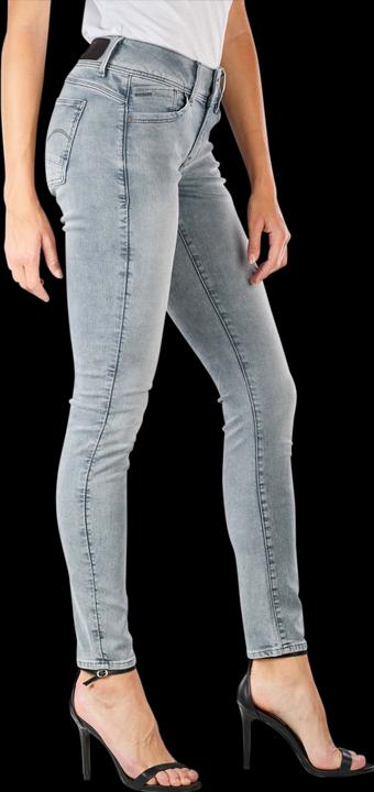 Actual product image G-Star Lynn Mid Skinny Jeans faded industrial grey (W34/L32)