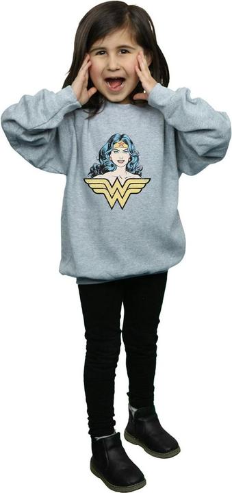 Image du produit - Sweat WONDER WOMAN GAZE - Fille (140, 146)
