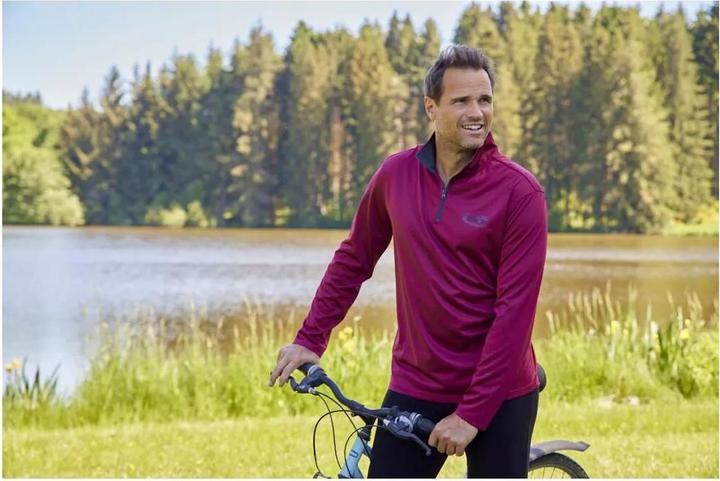 Produktbild Atlas For Men 2erPack UnterziehPullover Running mit RVKragen (M)