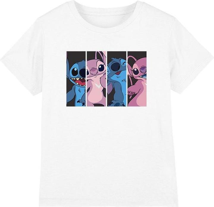 Immagine prodotto Lilo & Stitch Maglietta Cucitura Scatole di Angeli Bambini (116)